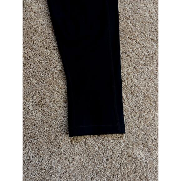 Athleta Women’s Accelerate Crop Leggings Size Small Black High-Rise Capri Pants - Picture 8 of 9